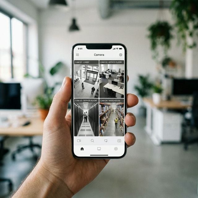 Cómo ver las cámaras de tu negocio desde el celular: guía paso a paso